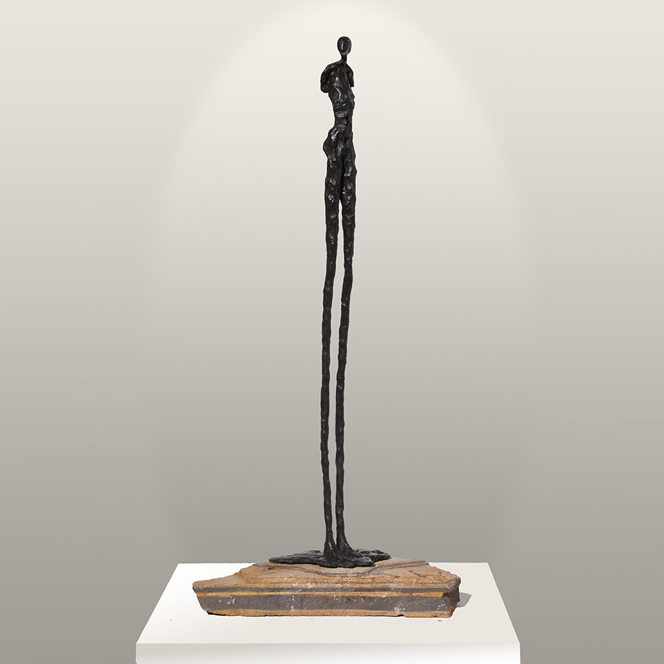 Sojourn One of a kind bronze, hand sculpted. 24.5" h x 11" w x 5.5" d